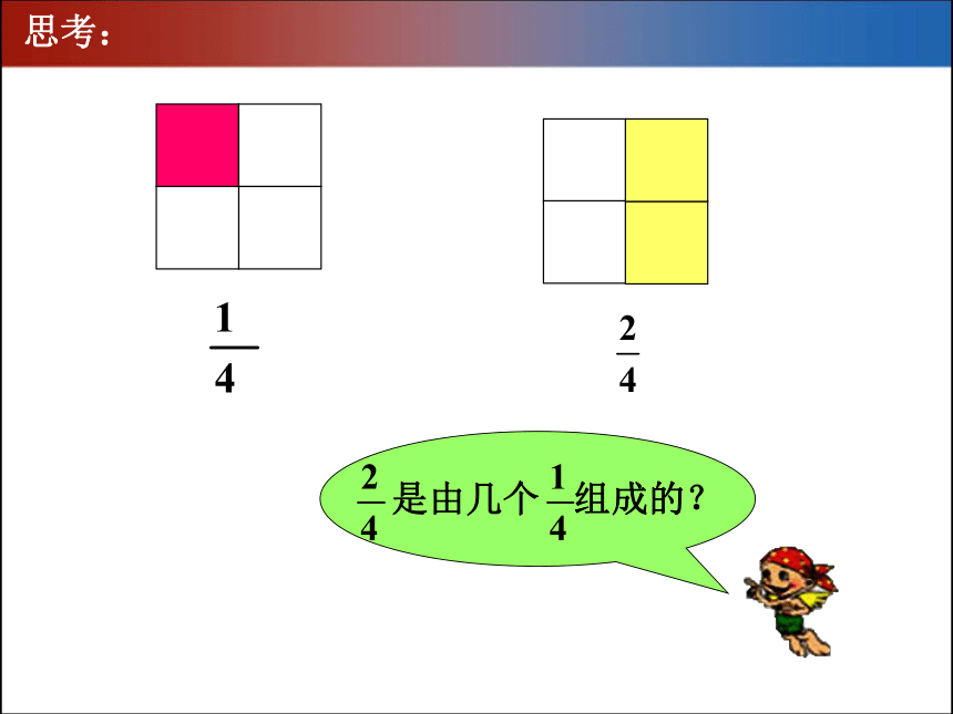 小学数学浙教版三年级下册4.22认识几分之几（一） 课件 (1)