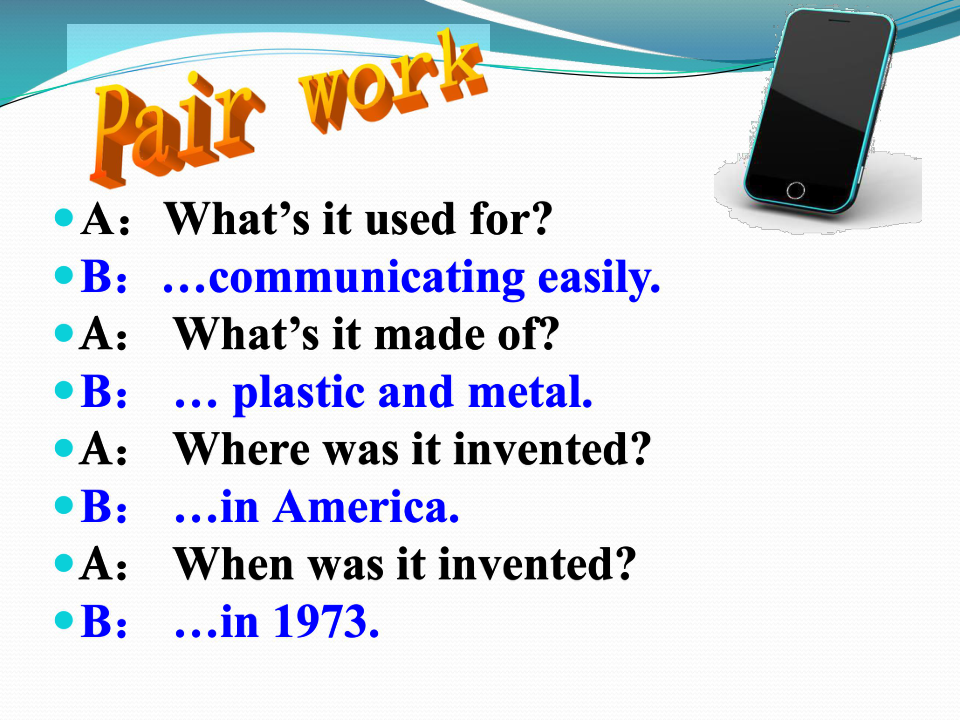 Unit 4 Amazing Science Topic 1 When was it invented? SectionA被动语态总结课件（21张）