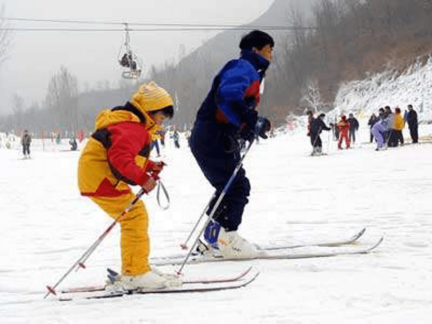 雪地里的小画家课件