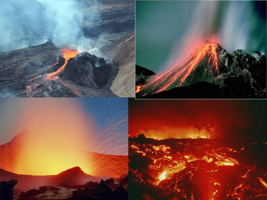 16 、火山的喷发 课件