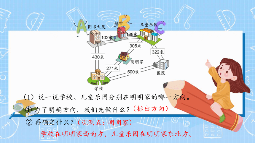 三年级路线图怎么画图片