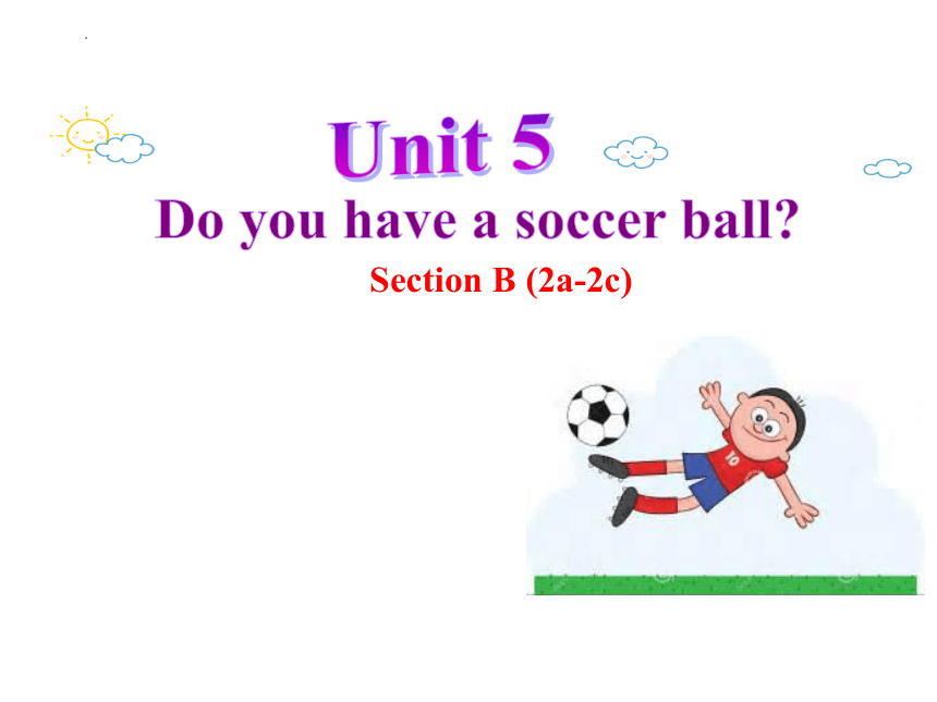 Unit 5 Do You Have A Soccer Ball Section B (2a-2c)课件(共26张PPT)-21世纪教育网