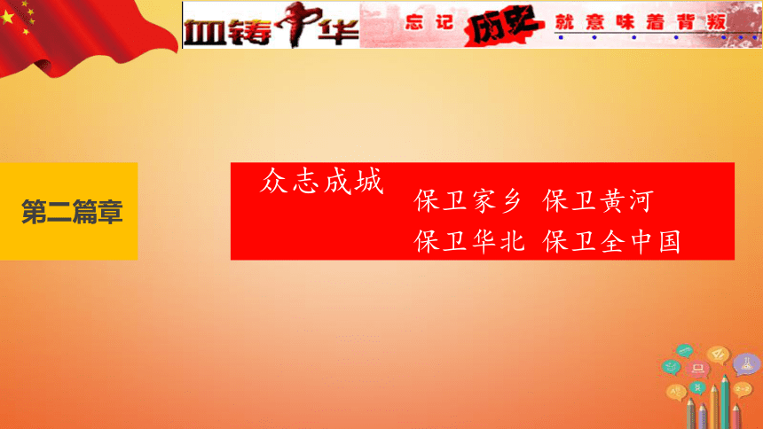 2018届人教版历史中考一轮复习课件：第四单元 伟大的抗日战争