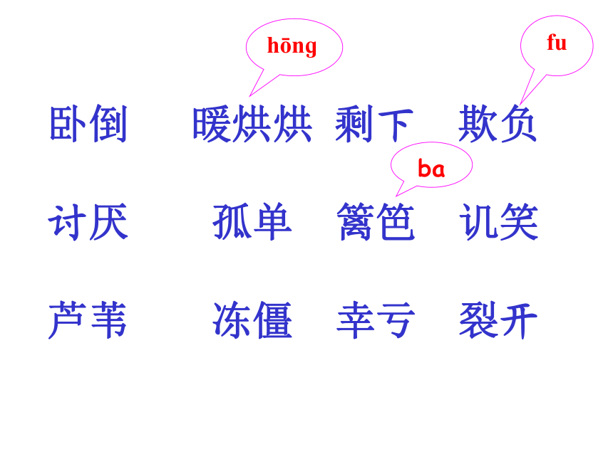 语文二年级下人教版《丑小鸭》课件2