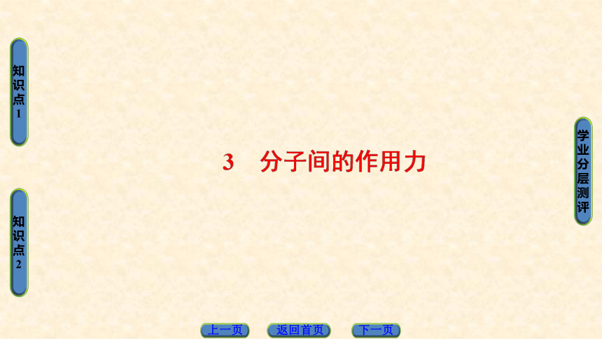 【课堂新坐标】2016-2017学年高中物理人教版选修3-3课件：第7章 分子动理论 3 分子间的作用力36张PPT