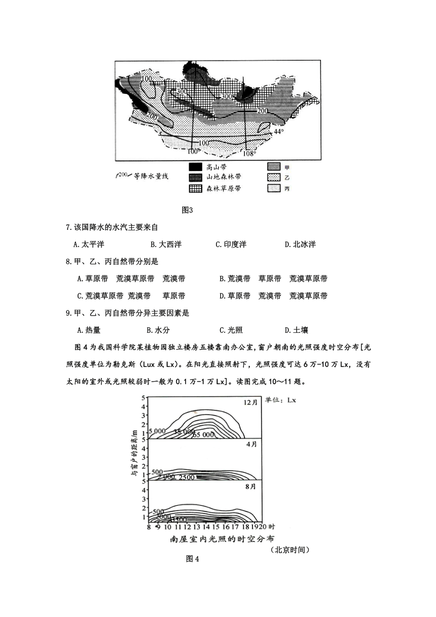 江西省景德镇市2017届高三第二次模拟文科综合试题 Word版含答案