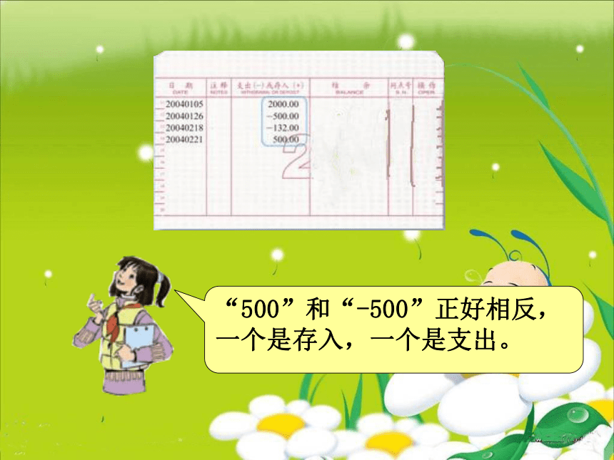 《负数》  课件(共14张PPT)