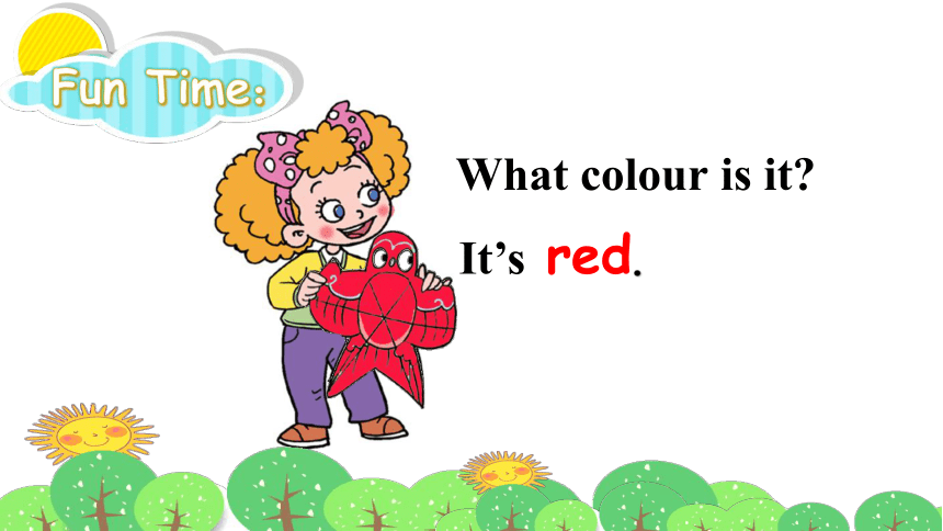 Unit 6 Colours  Lesson 2  It's red and yellow Part 1课件（共18张PPT）