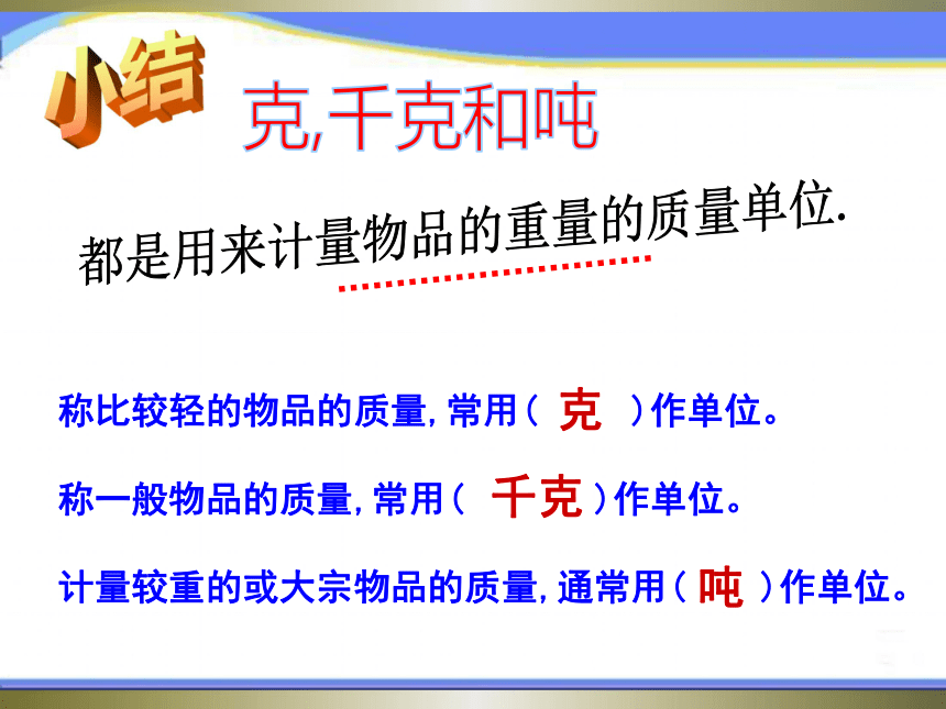 吨的认识课件(共29张PPT)