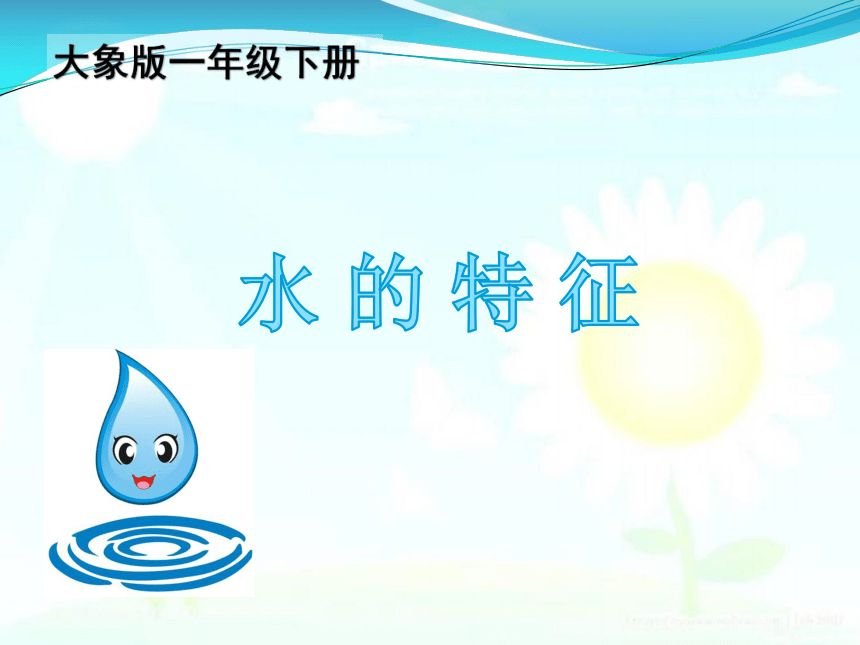 水的特征(课件14ppt)