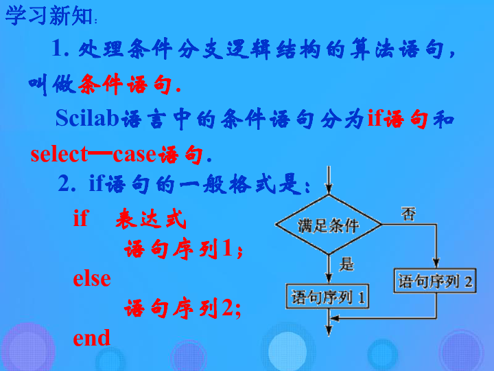 高中数学人教B版必修3第一章算法初步1.2.2条件语句课件（20张）