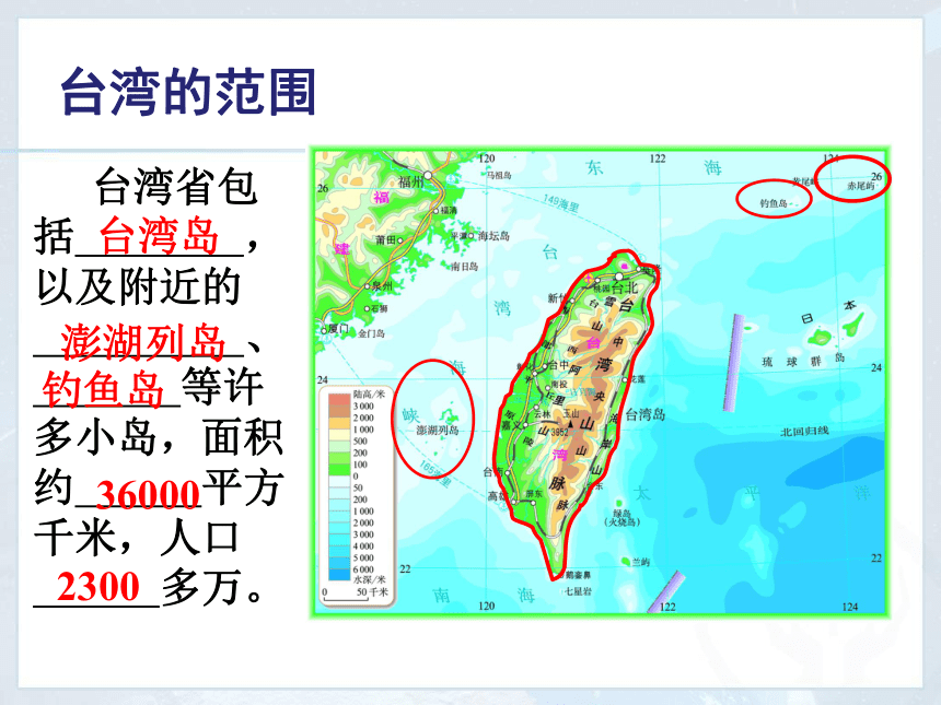 人教版地理八年级下册7.4《祖国的神圣领土——台湾省》课件