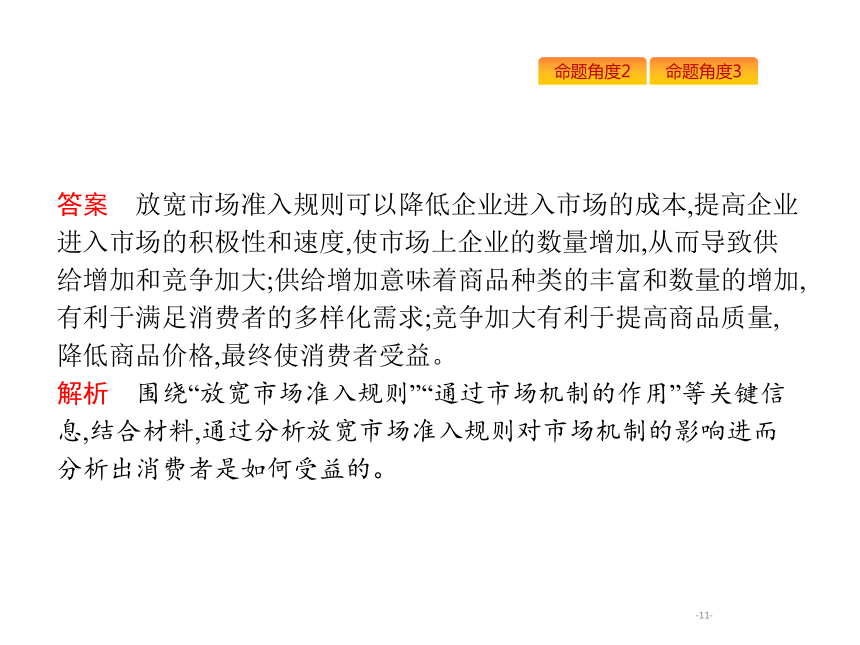 2019年高考政治专题复习课件：专题四社会主义市场经济（含最新2018高考真题）