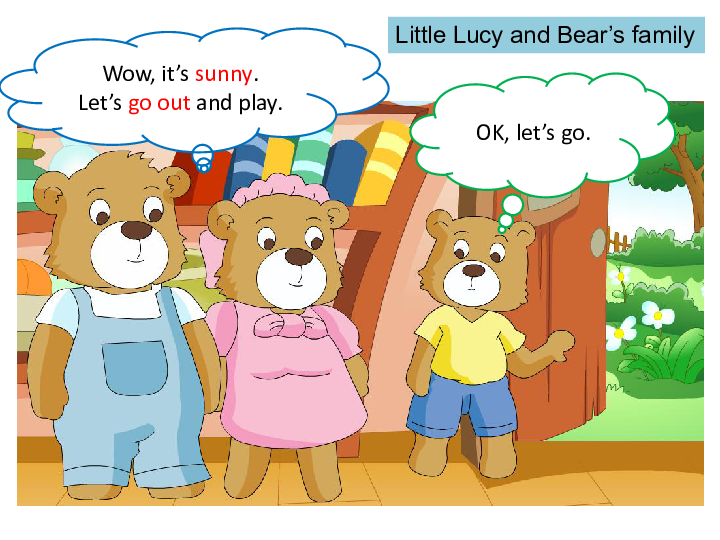 Module 4 Unit 3 Story time（Little Lucy and Bear’s family）课件（46张PPT，无素材）