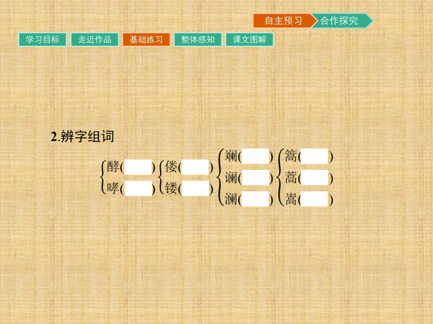 粤教版语文必修2同步教学课件：5 中国现代诗歌五首