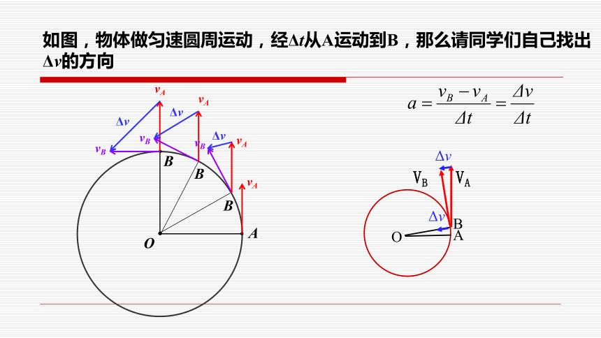 物理人教版2019必修第二册63向心加速度共13张ppt