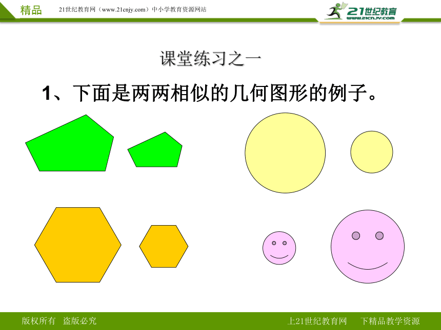 27.1.1  图形的相似课件