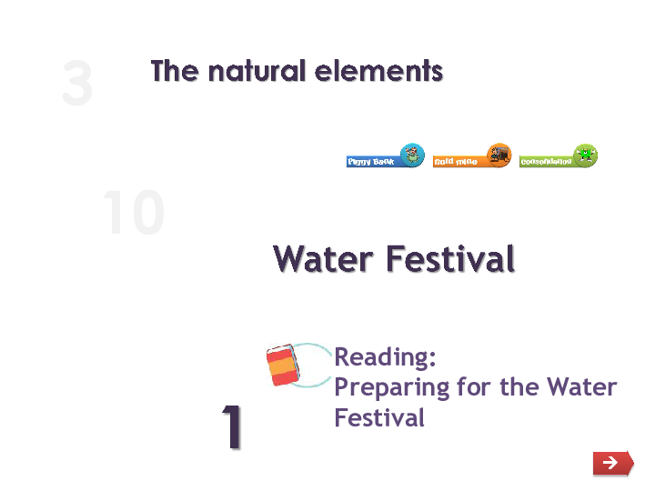 Module 3 Unit 10 Water Festival Reading 课件（25张，含音频）