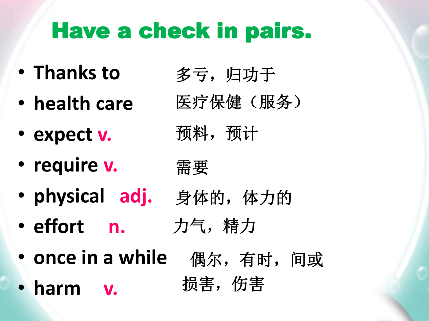 Module 5 Look after yourself Unit 2 Get off the sofa! 课件