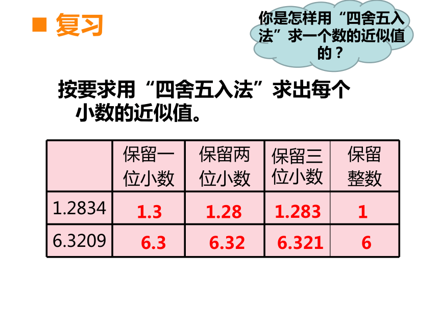 西师大版五年级数学上册 1.3 积的近似值课件(共15张PPT)