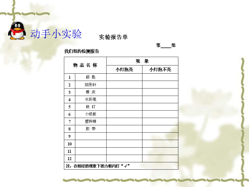 科学五年级上苏教版3.2《导体和绝缘体》课件2