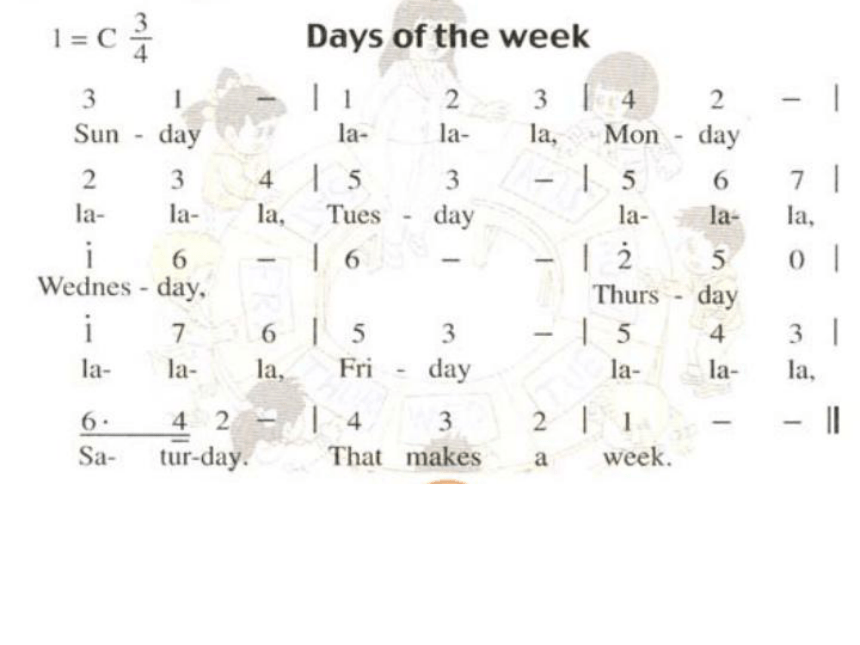 Unit4 There are seven days in a week. Lesson23 课件（共27张PPT）
