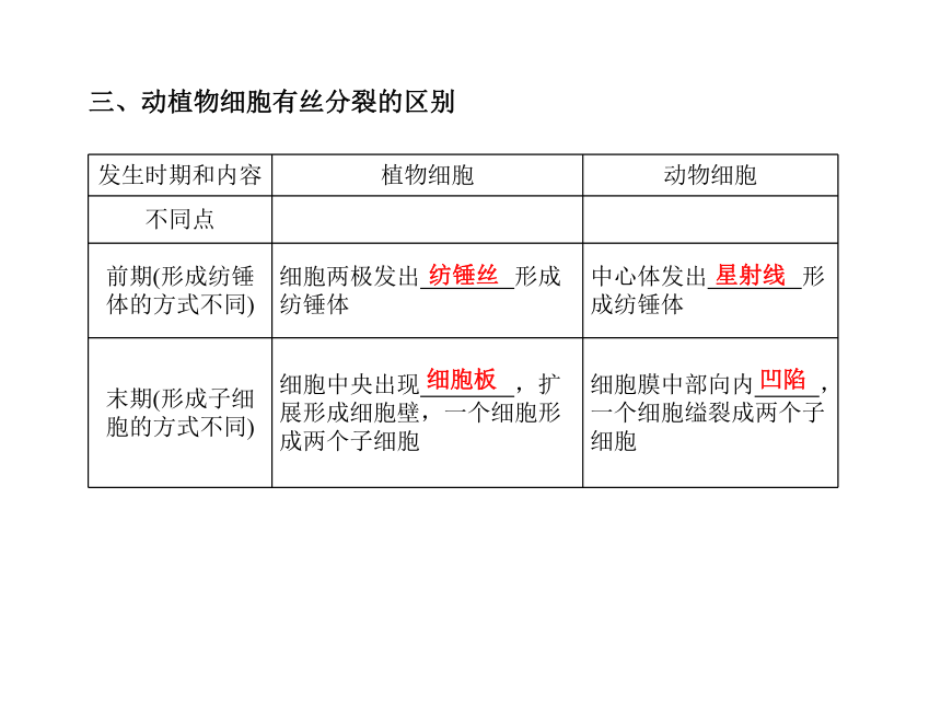 苏教版生物必修1第一节《细胞增殖》课件1