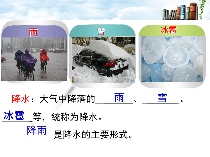 降水的变化与分布 课件（共34张PPT）