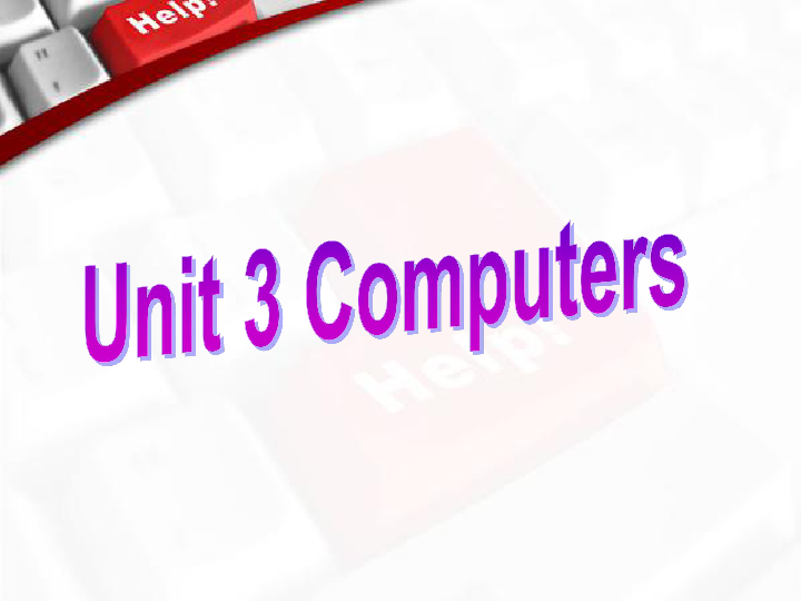 人教版高一英语必修二Unit 3 Computers Grammar课件(39张）