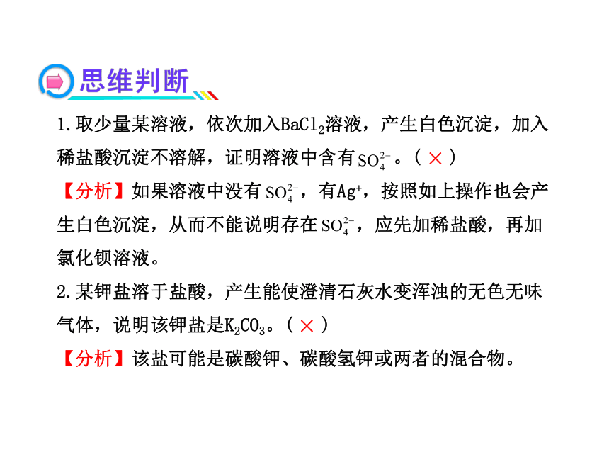 2014年高考化学一轮复习专题（鲁科版）物质的检验、分离和提纯（共65张PPT）