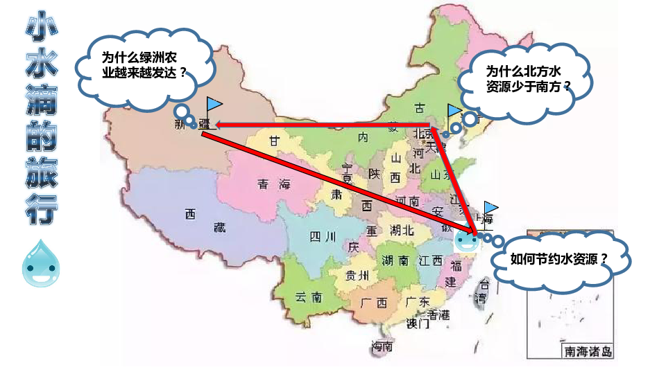 8.2.2 应对我国的资源问题——小水滴的旅行 课件（17张PPT）