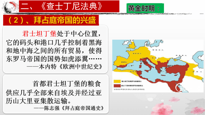 第10課拜占庭帝國和查士丁尼法典課件23張ppt