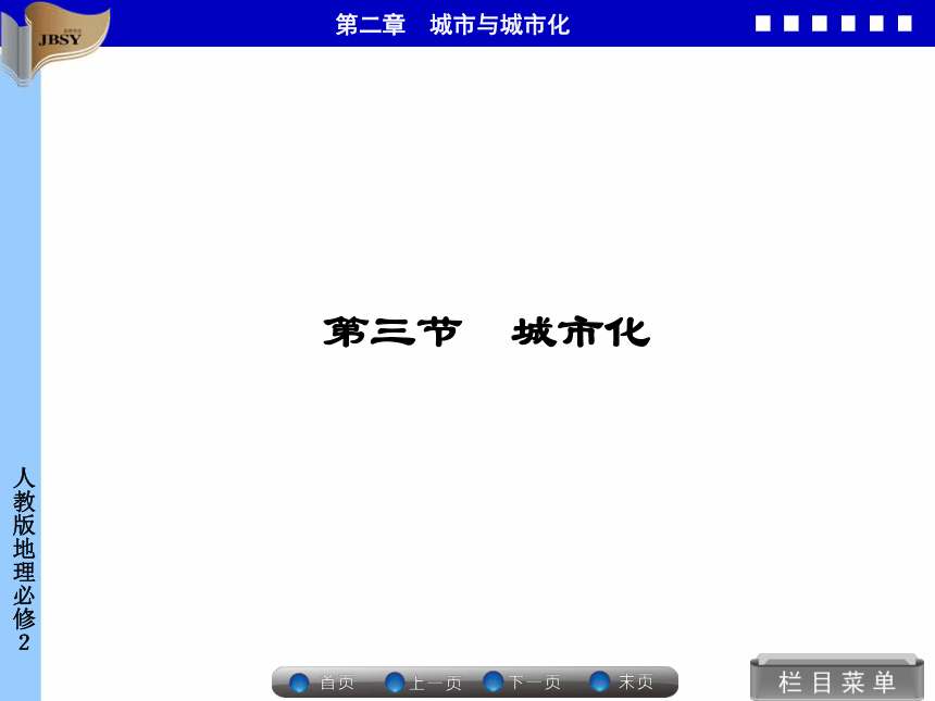 优化指导高中地理必修二第二章第三节城市化同步备课课件