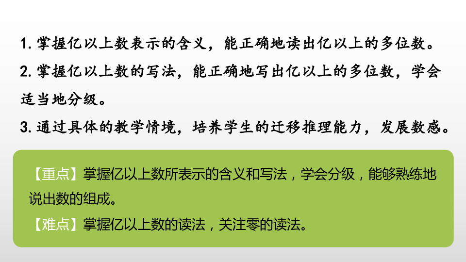 数学苏教版四（下）第二单元认识含有亿级和万级的数课件（15张ppt）