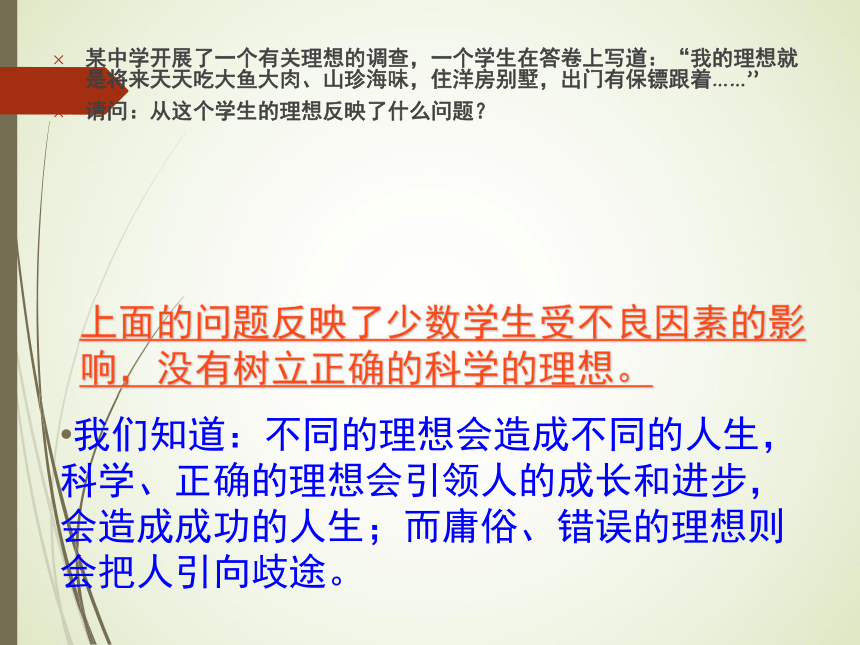 第三节　坚持理想　担当使命 课件