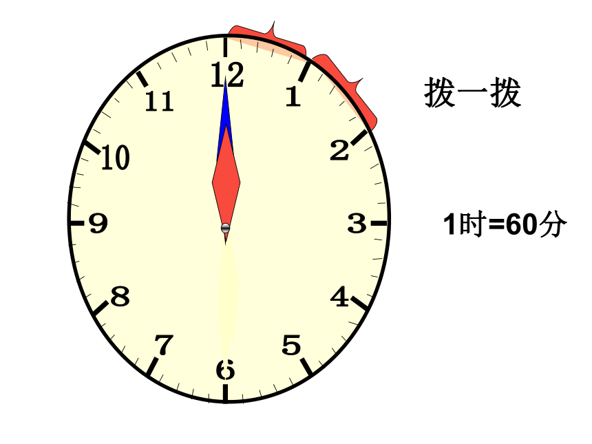 小学数学人教版二年级上册7.1认识时间 (课件29张ppt)