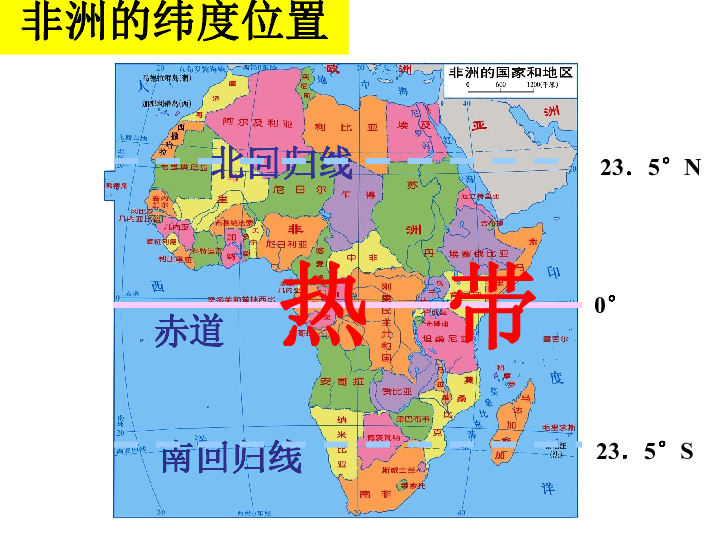 非洲经纬线图图片