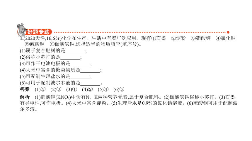 2021年化学中考复习北京专用 专题十四　生活现象解释课件(ppt 共25张)