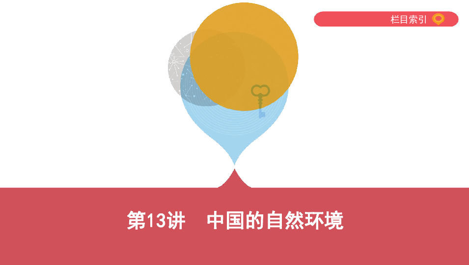 2019云南中考地理一轮复习课件：第13讲 中国的自然环境