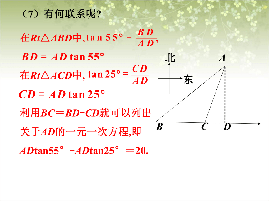 北师大版九年级下册数学1.5《三角函数的应用》课件1 (共24张PPT)