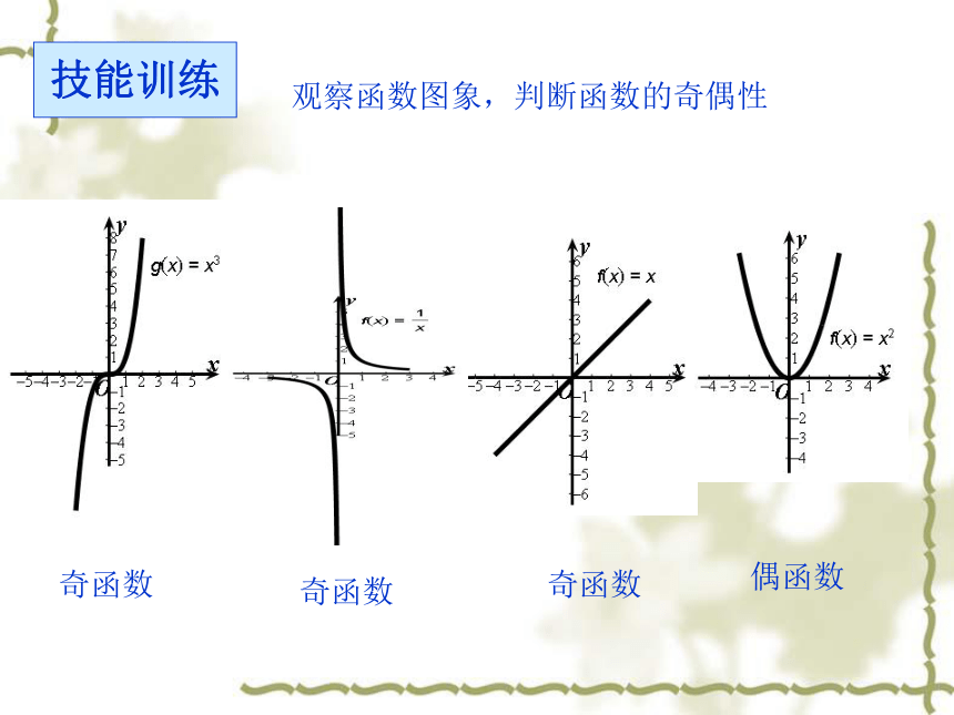 广东省韶关市-新丰县第二中学高中数学人教A版必修1课件： 第一章1.3.2 函数的奇偶性