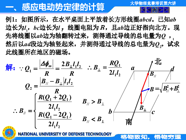 高中物理竞赛复赛专题：电磁感应（共49张PPT）