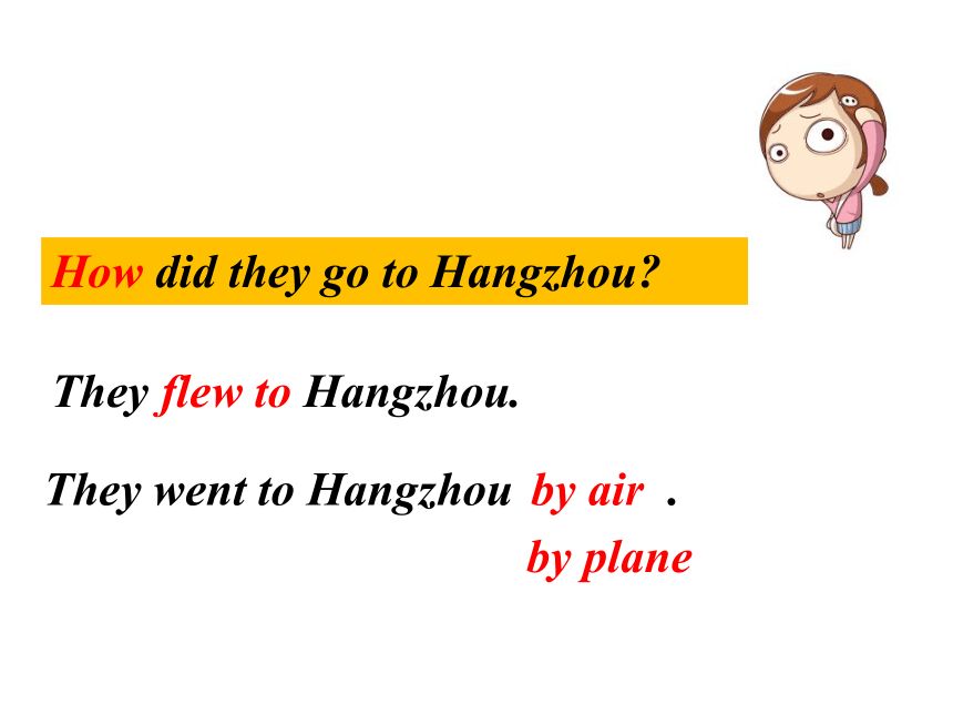 Unit 3 how did you go to hangzhou lesson10课件（共15张PPT）