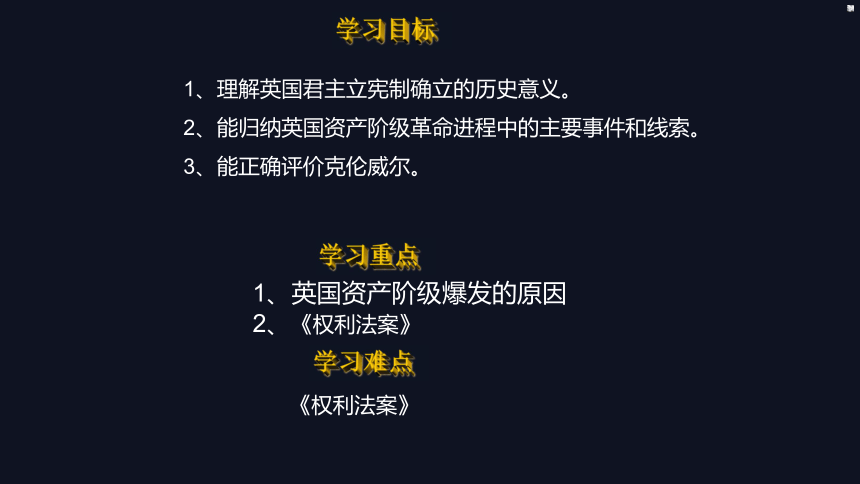 第17课君主立宪制的英国 课件（22张PPT）