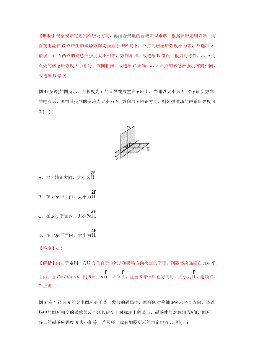 考前第06天：磁场和带电粒子在磁场或复合场中的运动-决胜2018高考物理考前10天提分冲刺