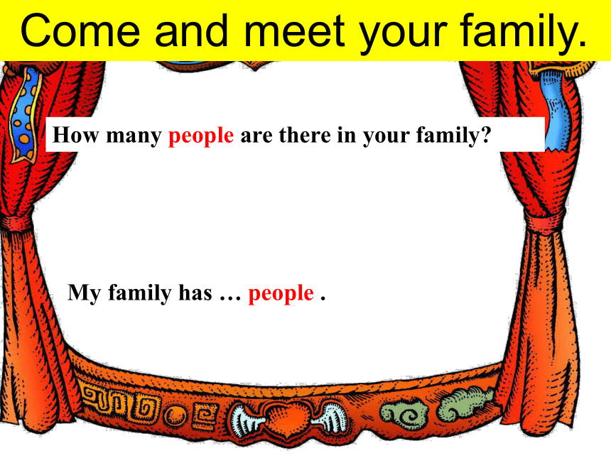 Unit 6 Meet my family! PA Let’s talk 课件