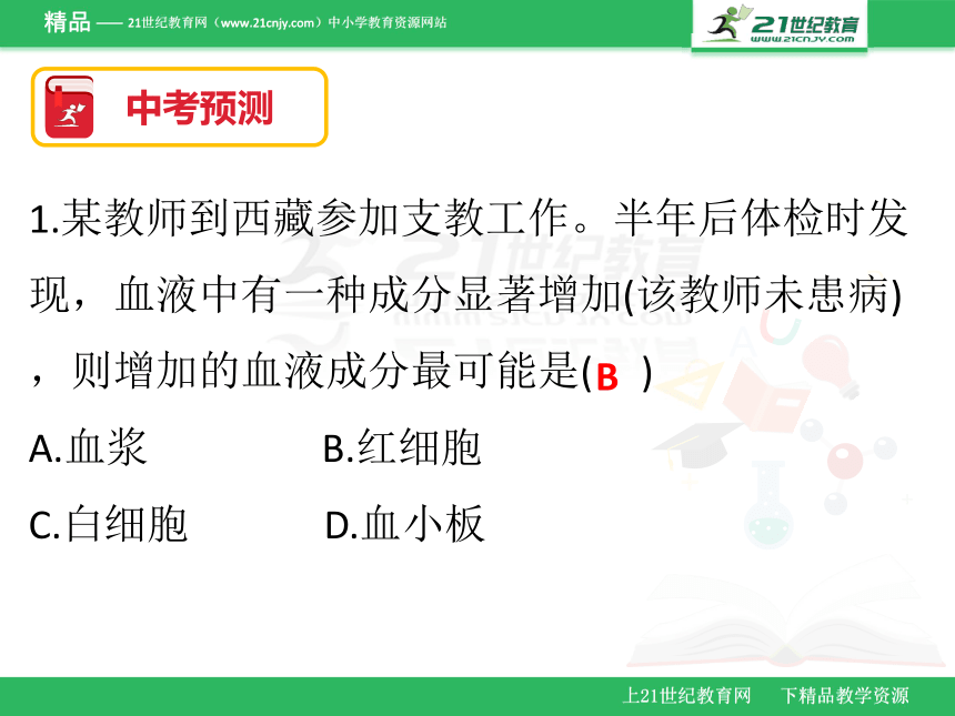 2018年广东省生物会考七年级下册复习课件 第四章（课件）