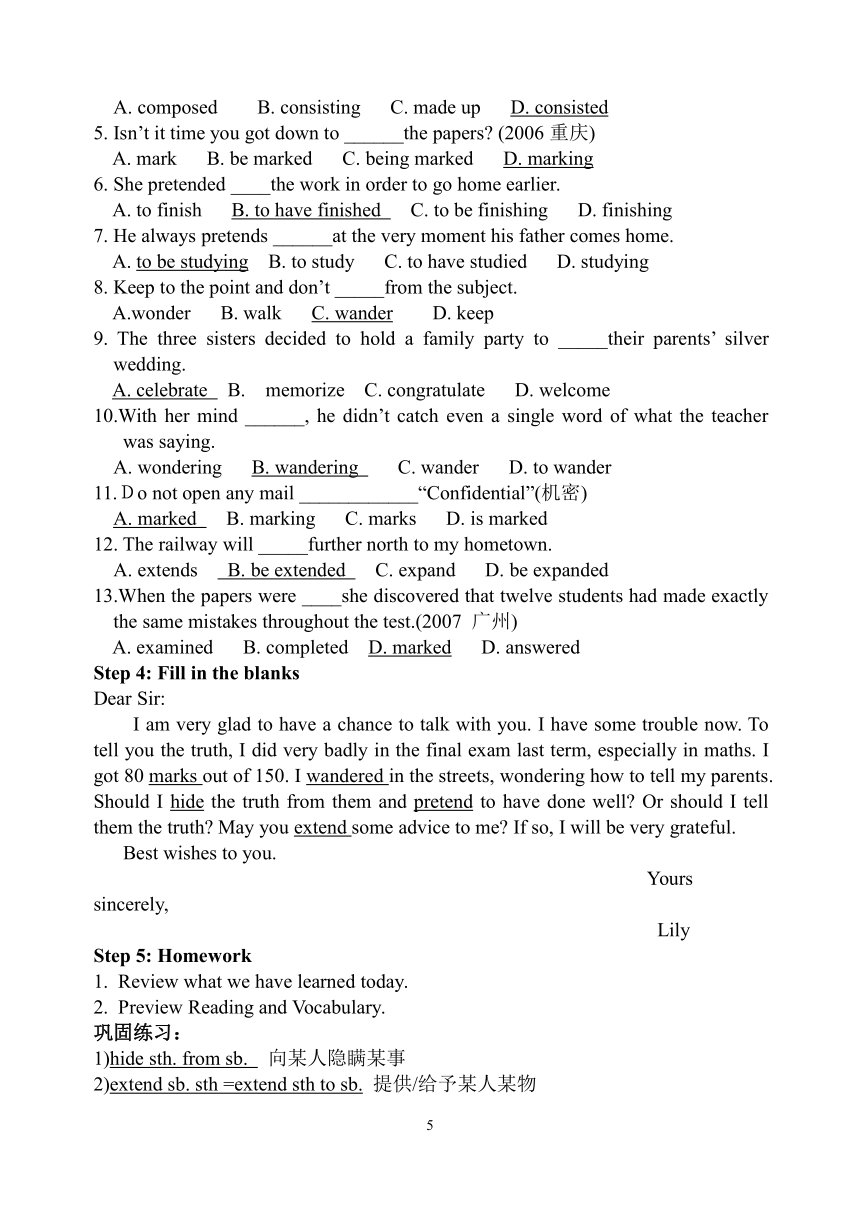 Module 4 Carnival全单元教案