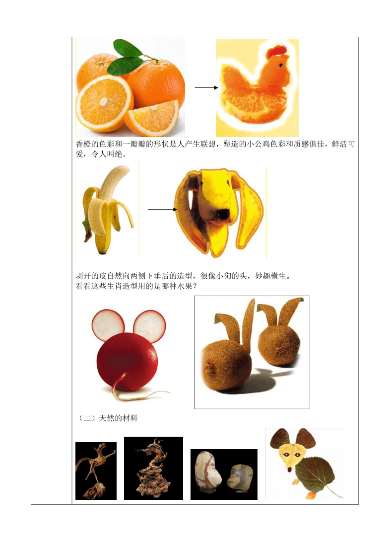 人美版七年级上册美术4生肖的联想教学设计