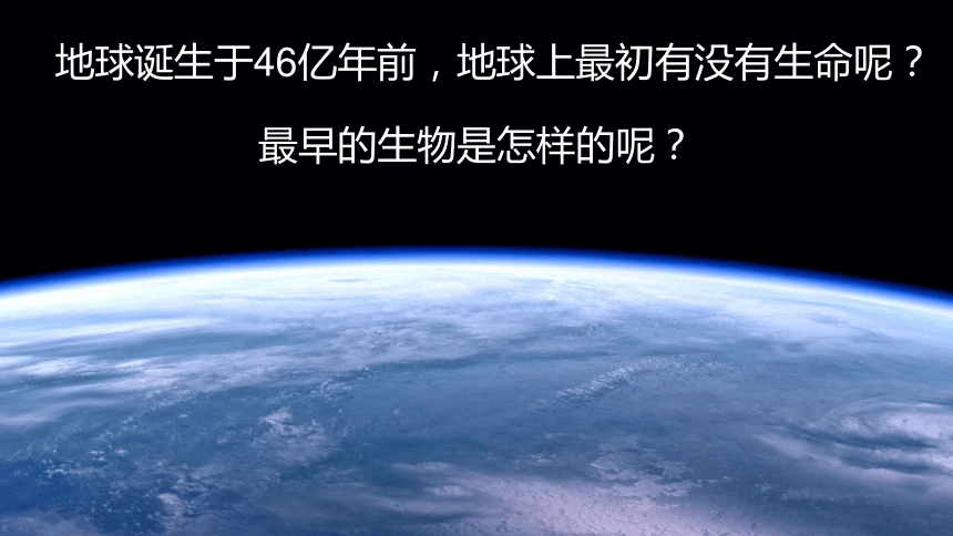 20212022學年人教版生物八年級下冊731地球上生命的起源課件共17張ppt